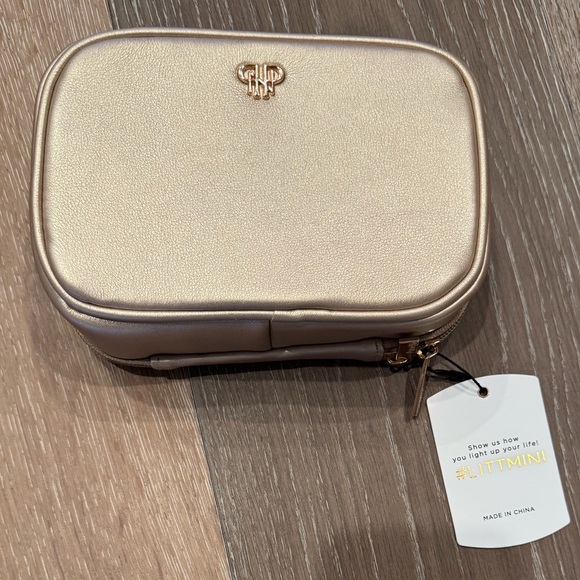 PurseN LittMini Gold Lighted Mirror Case - Picture 4 of 9